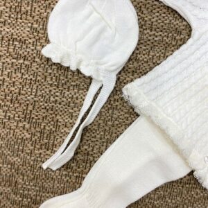COMPLETO 3PZ TRECCE JULIANA CRUDO - immagine 2