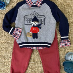 CAMICIA QUADRI ROSSI DRKID - immagine 2