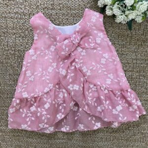 TOP ROSA RICAMANTO DR KID - immagine 2