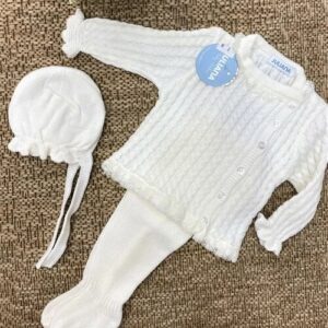 COMPLETO 3PZ TRECCE JULIANA CRUDO