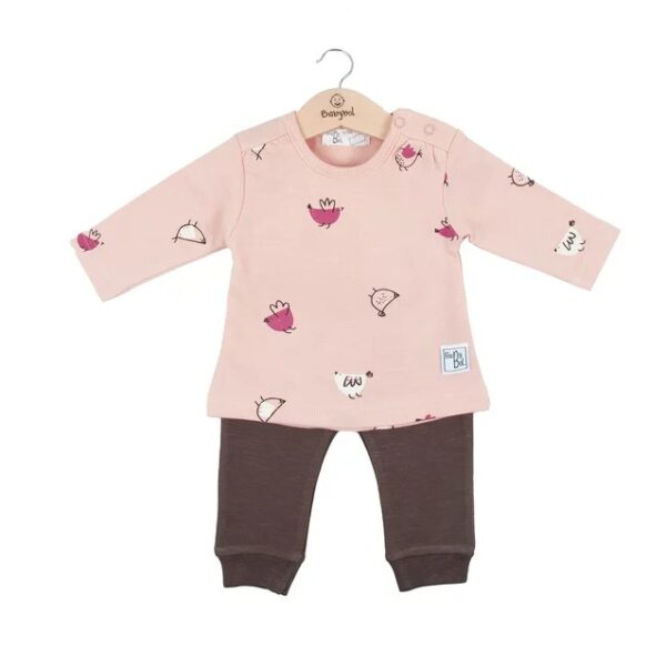 COMPLETO 2PZ UCCELLINI BABYBOL