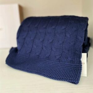 COPERTINA TRECCE BLU BEBE' DI ALMY