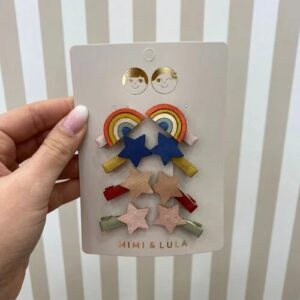 MINI CLIPS RAINBOW M&L