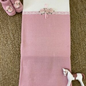 COPERTA IN FILO ROSA NINNAOH