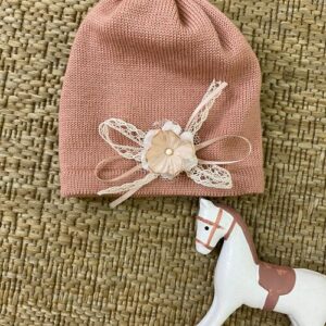 CAPPELLO LANA ROSA NINNAOH