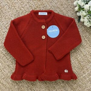 CARDIGAN BORDEAUX JULIANA