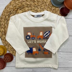 T-SHIRT MANICHE LUNGHE PANNA DR KID