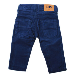 PANTALONE VELLUTO BLU DR KID - immagine 3