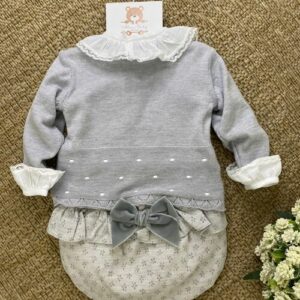 COMPLETO 3 PEZZI GRIGIO DR KID - immagine 2
