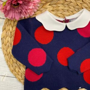 MAGLIA BLU COLLETTO DR KID - immagine 3