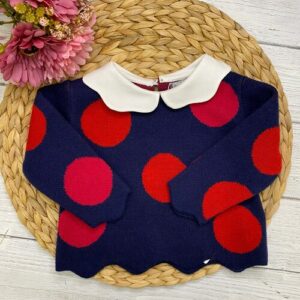 MAGLIA BLU COLLETTO DR KID - immagine 2