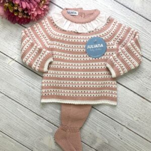 COPRIFASCE ROSA CON COLLETTO JULIANA