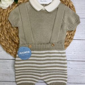SALOPETTE IN MAGLIA BEIGE JULIANA