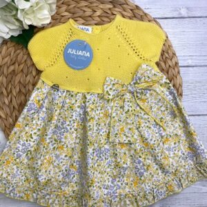 ABITO MAGLIA GIALLO JULIANA