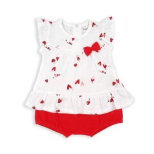 COMPLETO CORTO COCCINELLA BABYBOL