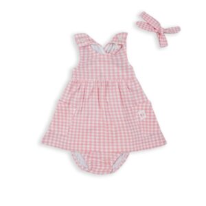 ABITINO QUADRI ROSA BABYBOL