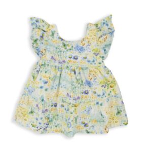 ABITO FIORI E FARFALLE BABYBOL