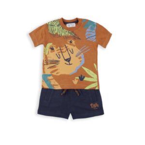 COMPLETO LEONE BLU BABYBOL