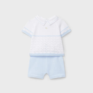 COMPLETO CORTO IN FILO CELESTE DR KID