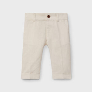 PANTALONE DI LINO BEIGE DR KID