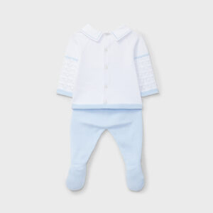 COMPLETO NASCITA FILO CELESTE DR KID - immagine 2