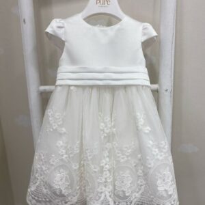 ABITO IN TULLE E PIZZO PURE F.