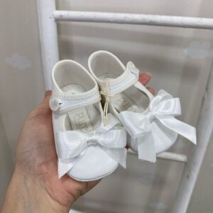 SCARPETTA ECOPELLE FIOCCO PURE F.