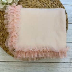 COPERTA ROSA CON TULLE BABYGI