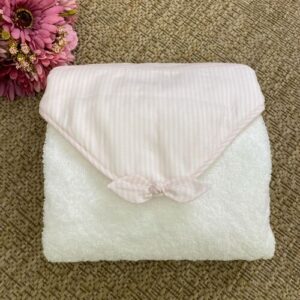 ACCAPPATOIO RIGHE ROSA BABYGI - immagine 2